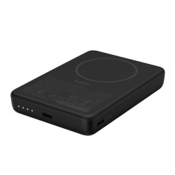 Belkin BoostCharge Slim Magnetic 10000mAh PowerBank with Qi2 Black