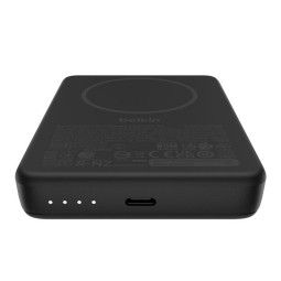 Belkin BoostCharge Slim Magnetic 10000mAh PowerBank with Qi2 Black