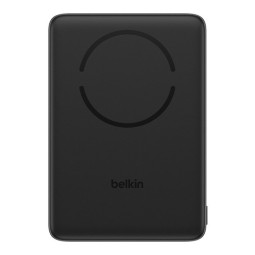 Belkin BoostCharge Slim Magnetic 10000mAh PowerBank with Qi2 Black
