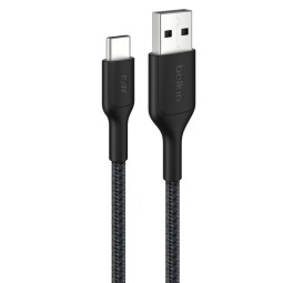 Belkin Braided USB-A to USB-C Cable 15W 2m Black