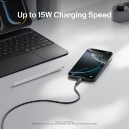 Belkin Braided USB-A to USB-C Cable 15W 2m Black