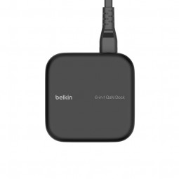 Belkin Connect USB-C 6-in-1 Core GaN Dock 130W Black