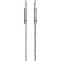 Belkin Mixit Metallic AUX Cable 1,2m Grey