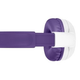 Belkin Soundform Mini 2 Wireless On-Ear Headphones for Kids White/Purple