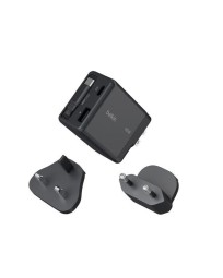 Belkin UltraCharge Retractable GaN Wall Charger 45W Black