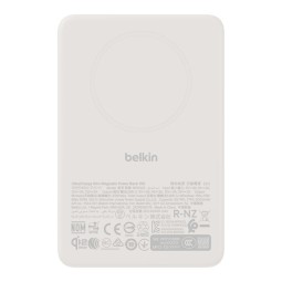 Belkin UltraCharge Slim Magnetic 10000mAh Wireless PowerBank Sand