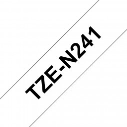 Brother TZe-N241 P-touch szalag (18mm)  Black on White - 8m