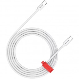 Canyon CC100AB C-C 100W cable Braided 2m White