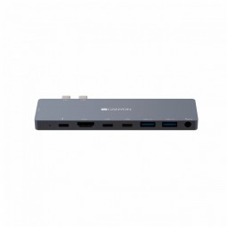 Canyon CNS-TDS08DG Power Delivery docking station 8-in-1 Dark Gray