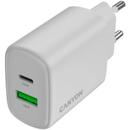 Canyon OnCharge 250 25W Wall Charger White