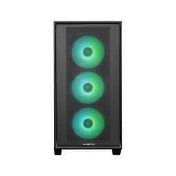 Chieftec Hunter 3 Tempered Glass Black