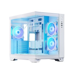 Chieftec Visio Tempered Glass White