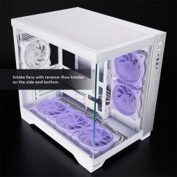 Chieftec Visio Tempered Glass White