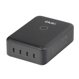 Club3D CAC-1933 4-Port USB-C Charging Station 240W GaN PD 3.1 + PPS + LED Display