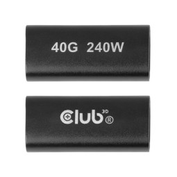 Club3D CAC-2507 USB-C Female Adapter 40G 240W 8K60Hz