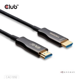 Club3D HDMI Hybrid AOC Cable 8K60Hz/4K120Hz 30m Black