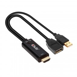 Club3D HDMI to DisplayPort 4K60Hz M/F Active Adapter