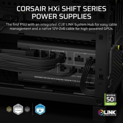 Corsair 1000W 80+ Platinum HX1000i SHIFT