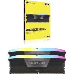 Corsair 16GB DDR5 5200MHz Kit(2x8GB) Vengeance RGB Black