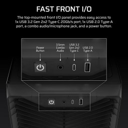 Corsair 3200D RS Tempered Glass Smoke