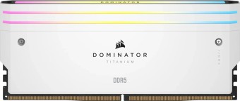 Corsair 32GB DDR5 6400MHz Kit(2x16GB) Dominator Titanium RGB White