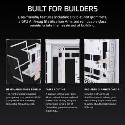 Corsair 3500X LX-R RGB iCUE Link Tempered Glass White