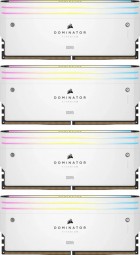 Corsair 64GB DDR5 6000MHz Kit(4x16GB) Dominator Titanium RGB White