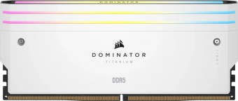 Corsair 64GB DDR5 6400MHz Kit(2x32GB) Dominator Titanium RGB White