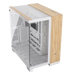 Corsair 6500X Tempered Glass White/Bamboo