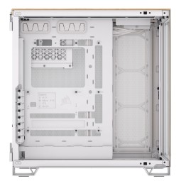 Corsair 6500X Tempered Glass White/Bamboo