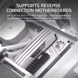 Corsair Frame 4000D RS Tempered Glass White