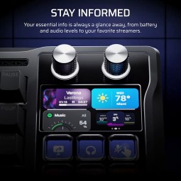 Corsair Galleon 100 SD Stream Deck-Integrated Mechanical Keyboard Black US