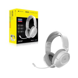 Corsair HS35 v3 Wireless Gaming Headset White