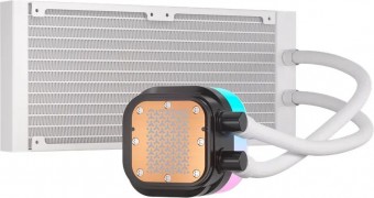 Corsair iCUE LINK TITAN 240 RX RGB AIO Liquid CPU Cooler White