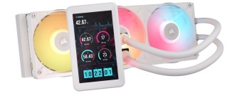 Corsair iCUE LINK TITAN II 360 RX LCD AIO Liquid CPU Cooler White