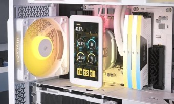 Corsair iCUE LINK TITAN II 360 RX LCD AIO Liquid CPU Cooler White