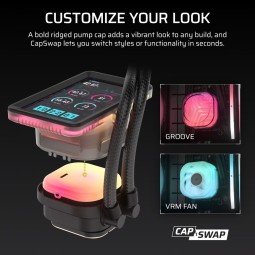 Corsair iCUE LINK TITAN II 360 RX RGB AIO Liquid CPU Cooler Black