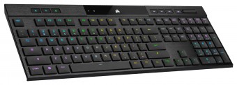 Corsair K100 Air Wireless RGB Ultra-Thin Mechanical Gaming Keyboard Cherry MX Ultra Low Profile Tactile Black US