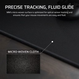 Corsair MM Anti-fray Cloth XXL Gaming Egérpad Black