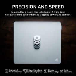 Corsair MM PRO Control Medium Esports-Tuned Cloth Egérpad Grey
