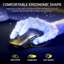 Corsair Nightsword v2 Gaming Wireless Bluetooth Mouse Black