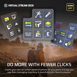 Corsair Nightsword v2 Gaming Wireless Bluetooth Mouse Black