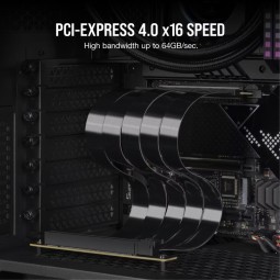 Corsair Premium PCIe 4.0 x16 Extension Cable 300mm