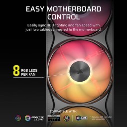 Corsair RS360 II ARGB Unified Frame PWM Black