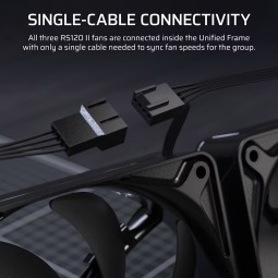 Corsair RS360 II Unified Frame PWM Black