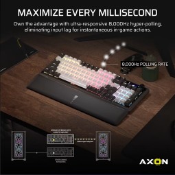 Corsair Vanguard 96 Wired MLX Plasma Mechanical Gaming Keyboard Black/White US