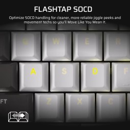 Corsair Vanguard 96 Wired MLX Plasma Mechanical Gaming Keyboard Black/White US