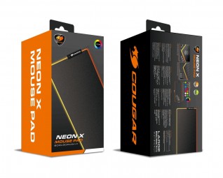 Cougar Neon X RGB Gaming Egérpad Black