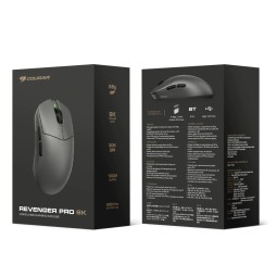 Cougar Revenger Pro 8K Gaming Wireless Bluetooth Mouse Black