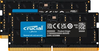 Crucial 128GB DDR5 5600MHz Kit(2x64GB) SODIMM